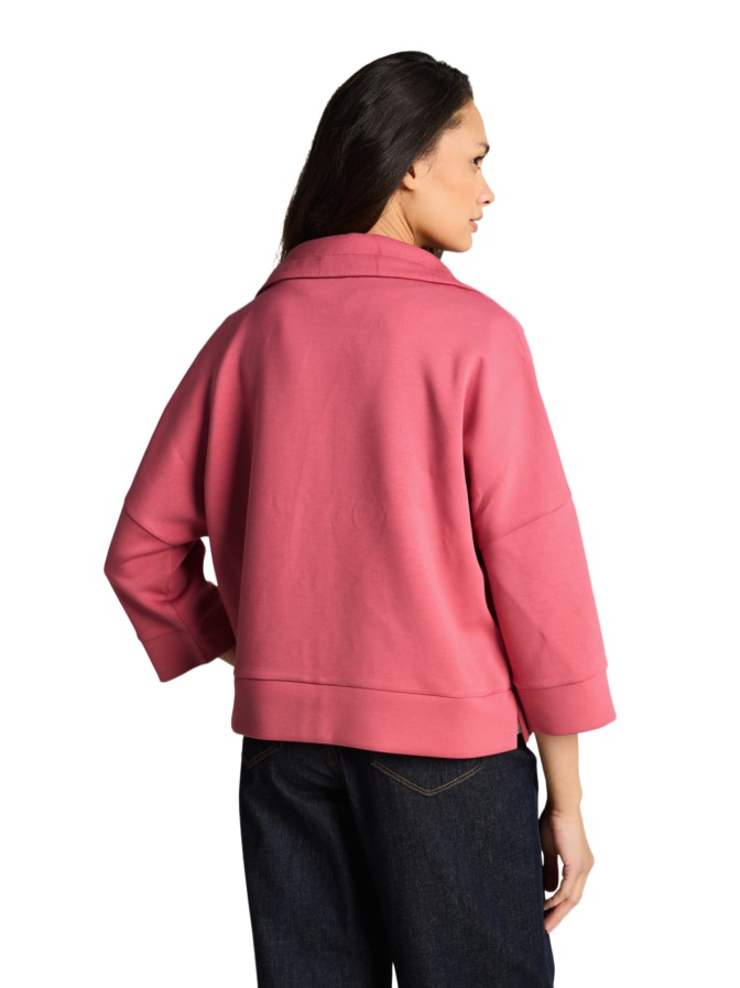 Tom Tailor Casual Boxy-Fit Scuba Sweatjacke bei Robert Ley