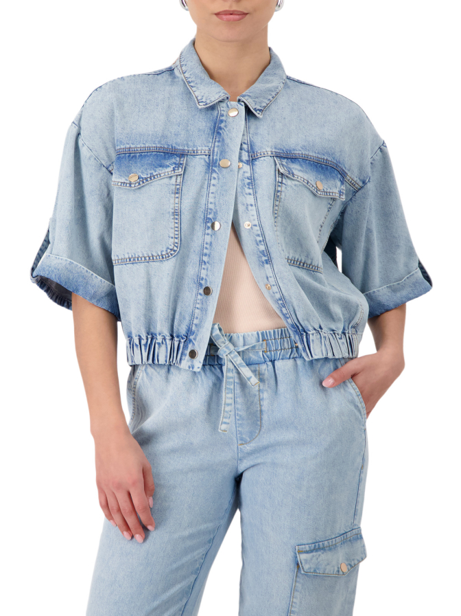 Monari Jeansjacke mit 1/2 arm bei Robert Ley