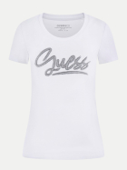Guess T-Shirt Script g011-pure white bei Robert Ley