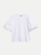 ARMEDANGELS T-Shirt mit Puff-Ärmeln 188-white bei Robert Ley