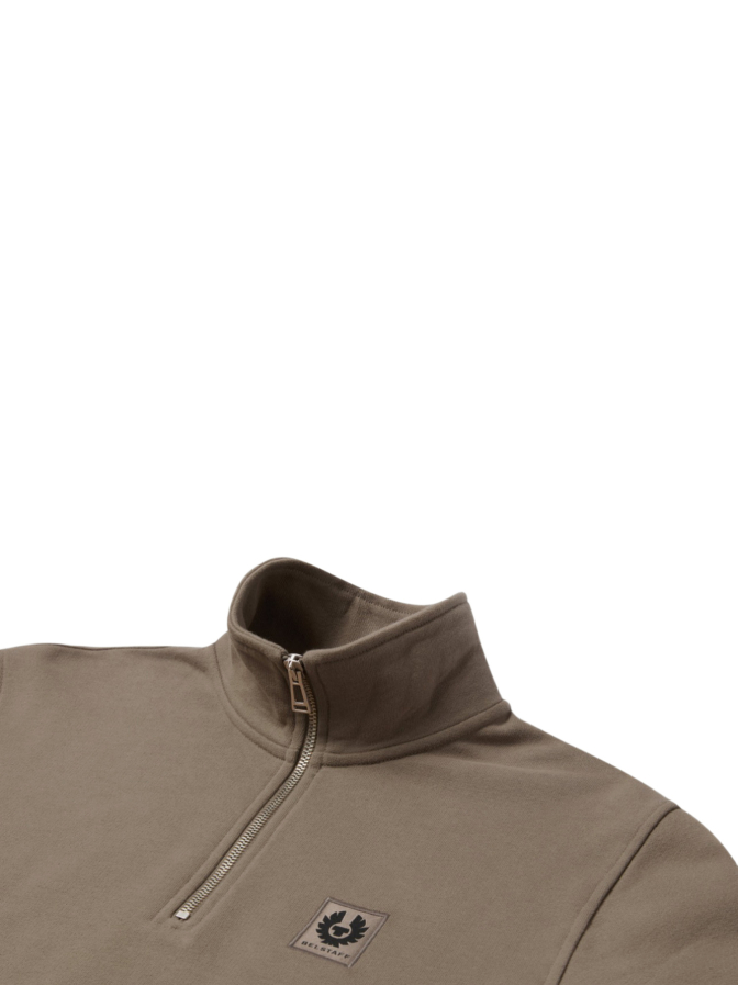 Belstaff Sweatshirt mit Troyer-Kragen bei Robert Ley