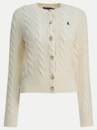 Polo Ralph Lauren Strickjacke aus Woll-Kaschmir-Mix authentic cream bei Robert Ley