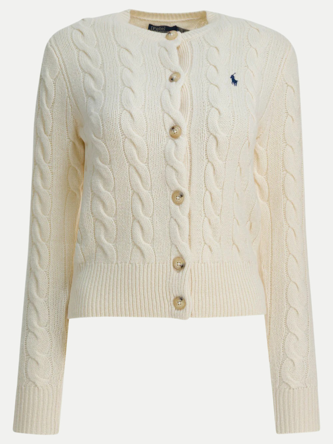 Polo Ralph Lauren Strickjacke aus Woll-Kaschmir-Mix bei Robert Ley