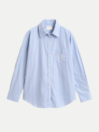 Gant Popeline-Bluse mit Streifen 454-MISTY LAVENDER bei Robert Ley