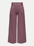 JDY Wide-Leg Hose 207991001-Rose Brown/BLACK BUTTONS bei Robert Ley