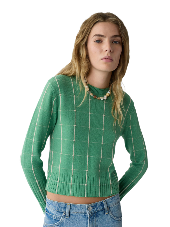 Guest in Residence Kaschmirpullover Shrunken Checker bei Robert Ley