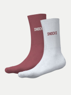 Snocks Socken 2er Pack 384-Mix Mauve bei Robert Ley