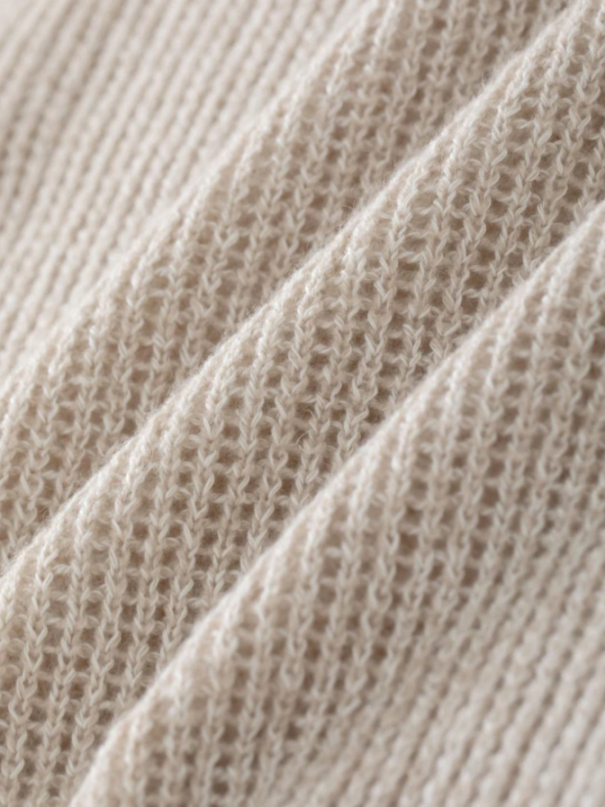 LU REN Strickjacke Hanashobu aus Leinen-Kaschmir-Mix bei Robert Ley