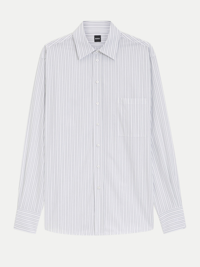 BOSS Black Loose-Fit Bluse Saturday bei Robert Ley