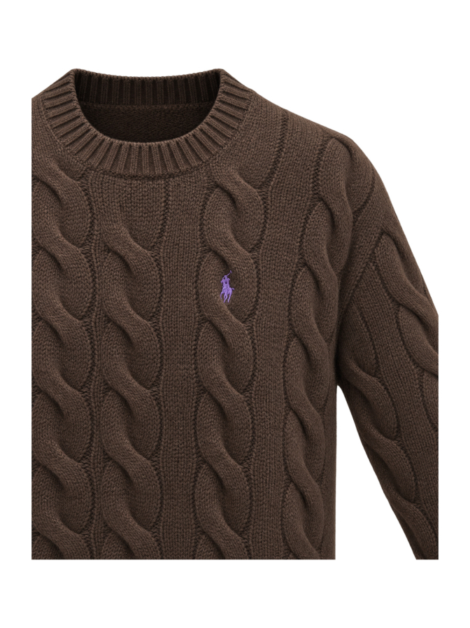 Polo Ralph Lauren Zopfstrick-Pullover aus Woll-Kaschmir-Mix bei Robert Ley