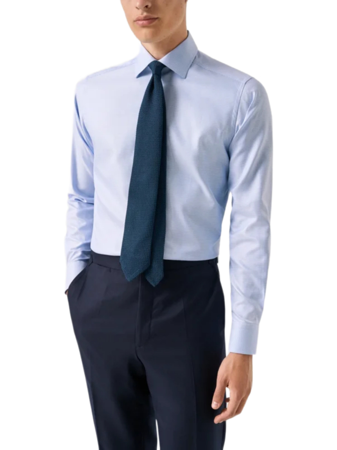 Eton Gemustertes Twill-Hemd bei Robert Ley