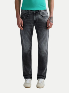 Replay Slim-Fit Jeans  mit mittlerer Stone-Waschung 096-greydenim bei Robert Ley