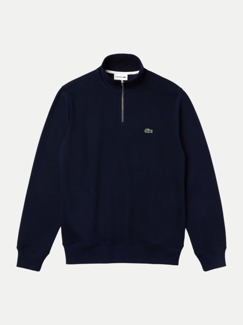 Lacoste Sweatshirt mit Troyer-Kragen bei Robert Ley