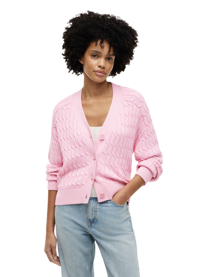Tommy Hilfiger Zopfstrickjacke bei Robert Ley