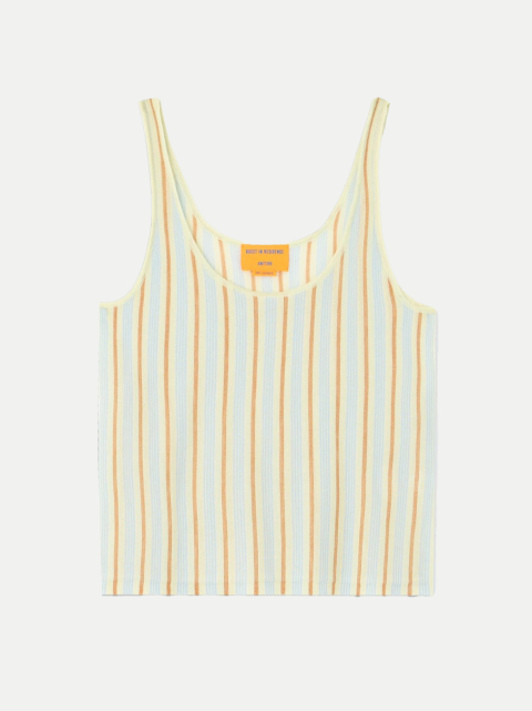 Guest in Residence Tanktop mit feinen Streifen bei Robert Ley