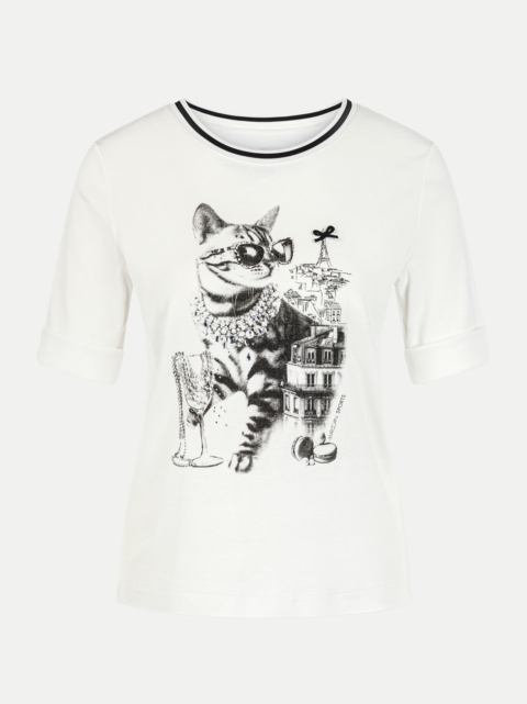 Marc Cain T-Shirt mit Aufdruck bei Robert Ley