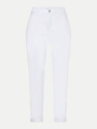 MAC Straight-Fit Chino-hose 010 white-Trousers MAC Ladie bei Robert Ley