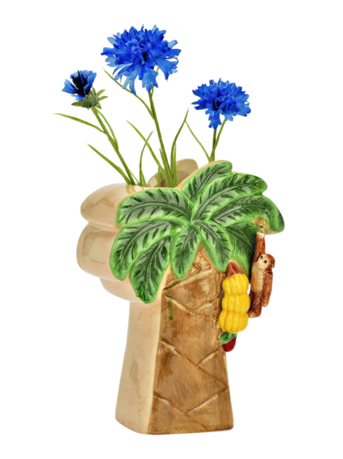 G.WURM Vase Baum/Affe/Banane 15x21x9 bei Robert Ley