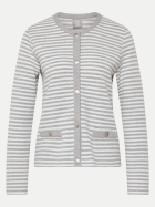 Rabe Moden Strickjacke Gestreift 6084-FLANELL bei Robert Ley