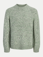 Jack & Jones Strickpullover mit Rundhalsausschnitt 176295001-Shale Green/Sea Salt / Asphalt bei Robert Ley