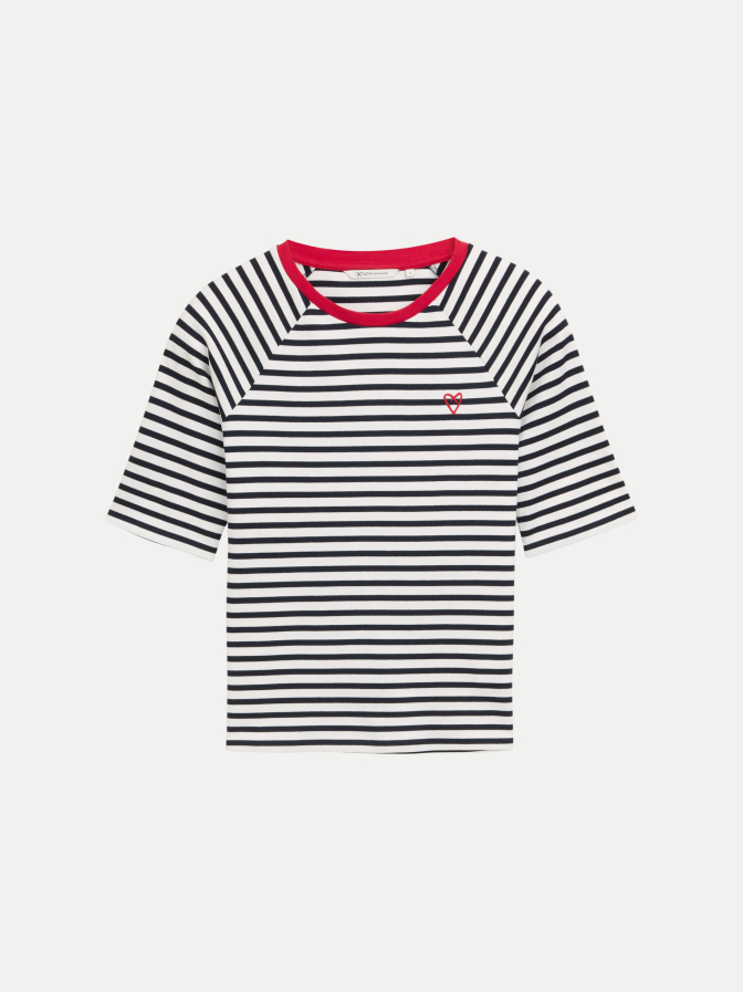 Tom Tailor Denim T-Shirt mit Streifenmuster bei Robert Ley