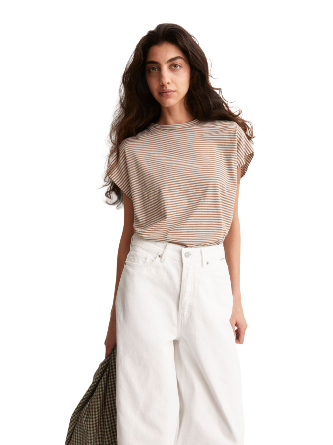 ARMEDANGELS Loose-Fit T-Shirt mit Streifen bei Robert Ley