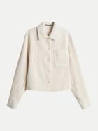 someday Boxy Overshirt Zonja 20003-natural glaze bei Robert Ley