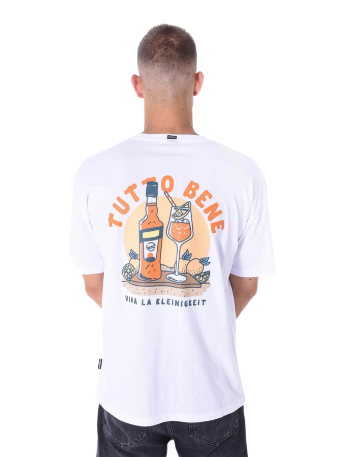 Stylisches Sportbeutel-T-Shirt – Bedruckte Baumwolltasche Mit Kordeln Für Sport & Alltag