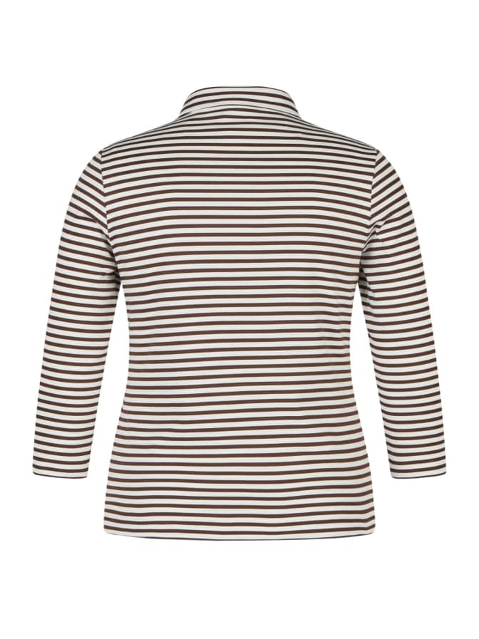 Rabe Moden Langarmshirt mit Reißverschluss bei Robert Ley