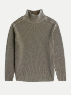 G-STAR RAW Grobstrickpullover mit Turtleneck H686-dark khaki gd bei Robert Ley