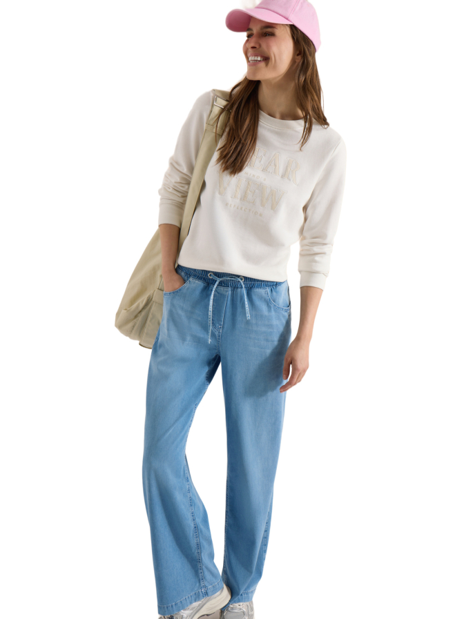Cecil Wide-Leg Jeans Neele bei Robert Ley