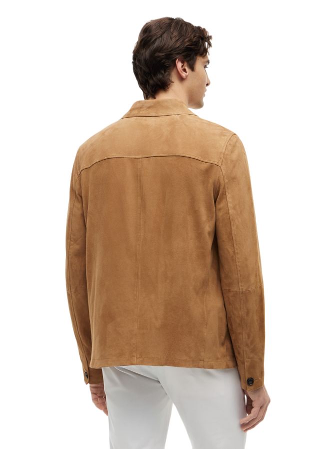 Tommy Hilfiger Hemdjacke aus Leder bei Robert Ley