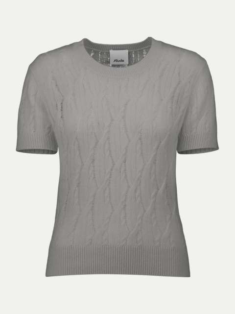 Allude Kurzarm Sweatshirt aus Kaschmir bei Robert Ley
