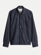 Marc O'Polo DENIM Denim Overshirt 4442-Dark Blue_Multi_03 bei Robert Ley