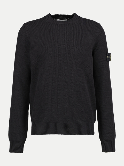STONE ISLAND Pullover mit Logo-Patch bei Robert Ley