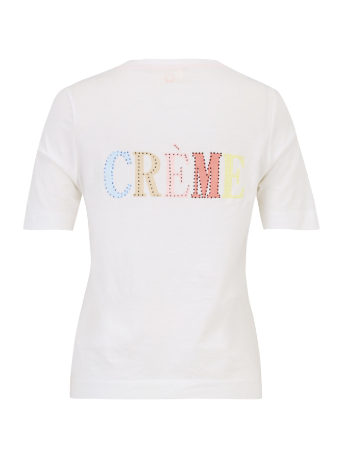 Cartoon T-Shirt mit Schriftzug bei Robert Ley