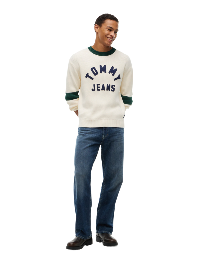 Tommy Jeans Pullover mit Logo-Applikation bei Robert Ley