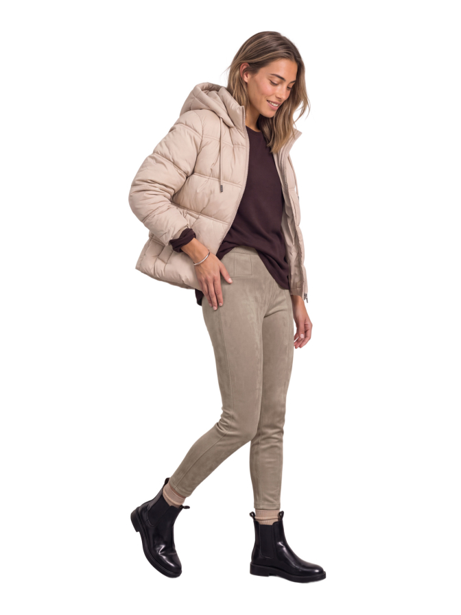 Street One Skinny-Fit Hose aus Velours bei Robert Ley