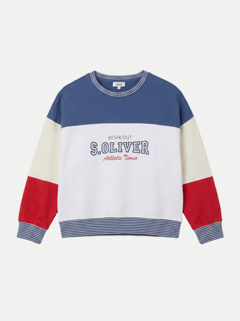 s.Oliver RED LABEL s.Oliver x Heidi Klum: Colorblock-Sweatshirt bei Robert Ley