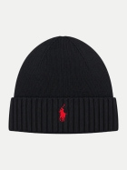 Polo Ralph Lauren Strickmütze aus Wolle 001poloblack bei Robert Ley