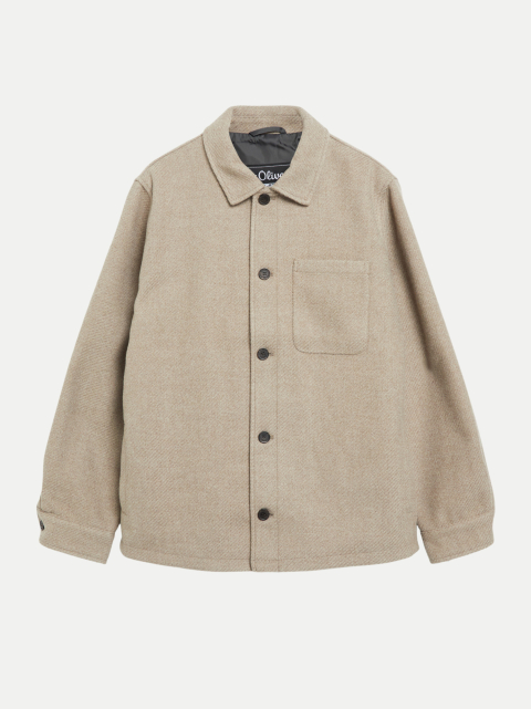 s.Oliver RED LABEL Overshirt in Wolloptik bei Robert Ley