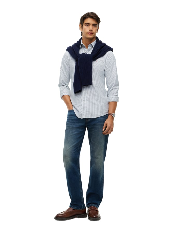 Tommy Hilfiger Regular-Fit Hemd mit Streifen bei Robert Ley