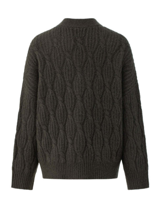 LU REN Kaschmir-Strickjacke Nimbus mit Seidenanteil bei Robert Ley