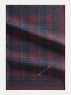 Marc O'Polo DENIM Bedruckter Schal aus Viskose-Twill 0097-Black_Multi_05 bei Robert Ley
