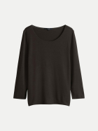 someday Basicshirt aus Viskosemix Kirosa 20039-dark truffle bei Robert Ley