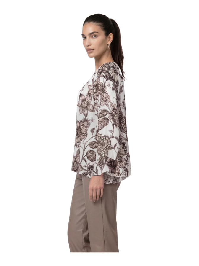 Monari Bluse mit Blumenmuster bei Robert Ley
