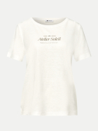 Street One T-Shirt 30108-off white bei Robert Ley