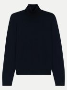 BOSS Black Slim-Fit Rollkragenpullover aus Merinowolle 404-Dark Blue bei Robert Ley
