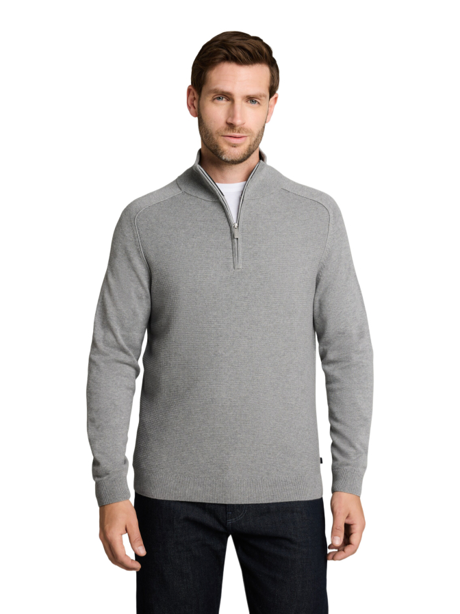 Tom Tailor Casual Troyer-Strickpullover bei Robert Ley