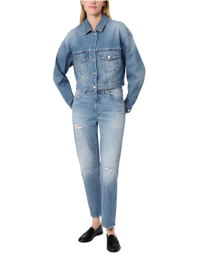 s.Oliver RED LABEL s.Oliver x Heidi Klum: Jeansjacke mit Knopfleiste bei Robert Ley